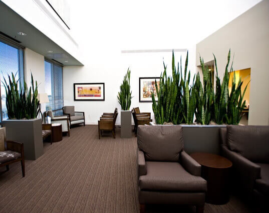 Lobby lobby of Dallas Plastic Surgery Institute