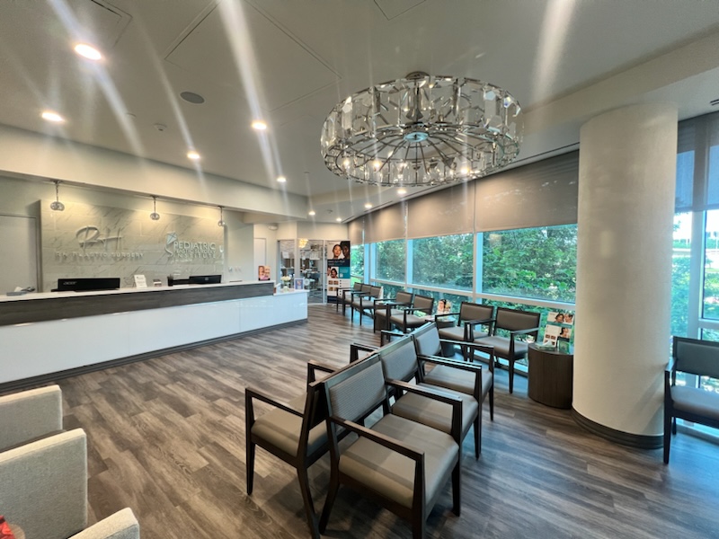 lobby of RH Plastic surgery